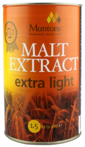 Muntons Extra Light Plain Malt Extract 1.5 kg